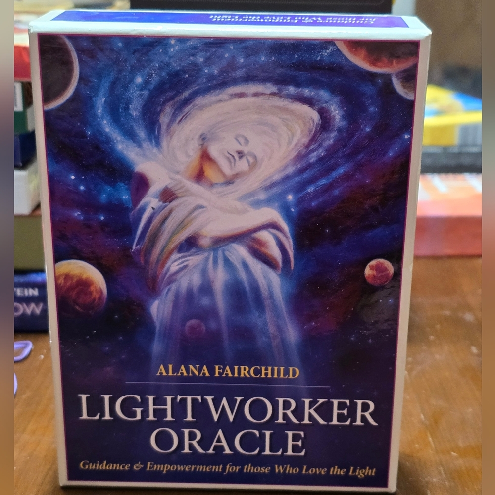 Lightworker Oracle Cards w/ Guidebook by Alana Fairchild. 